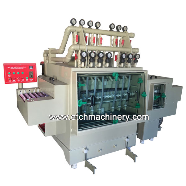 Aluminium PCB FR4 Etching Machine with Double Spray System