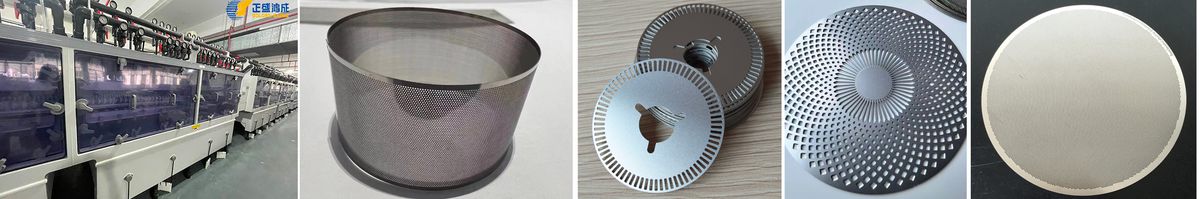 chemical etching machine for filter mesh