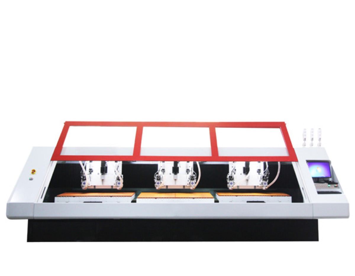 Six-Spindle PCB CNC Drilling & Routing Machine