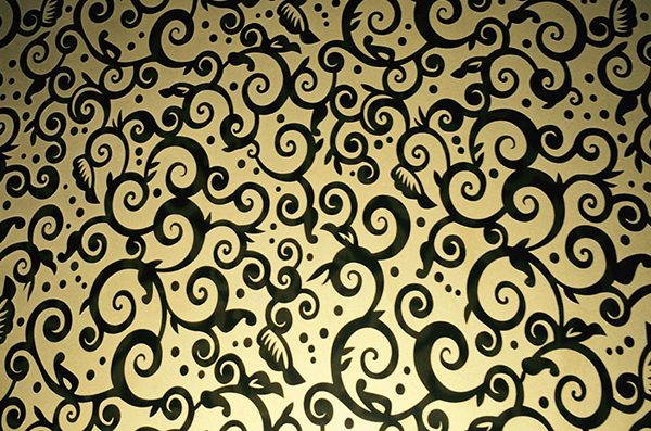 chemically etched gold mirror stainless steel sheet