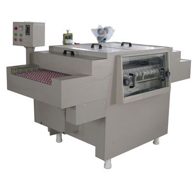 PCB etching machine in a production facility