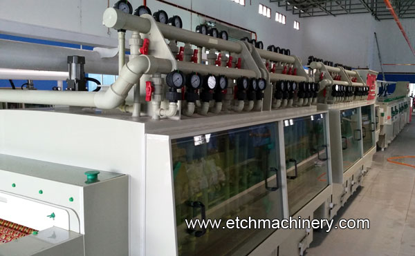 stainless steel filter mesh chemical milling machine
